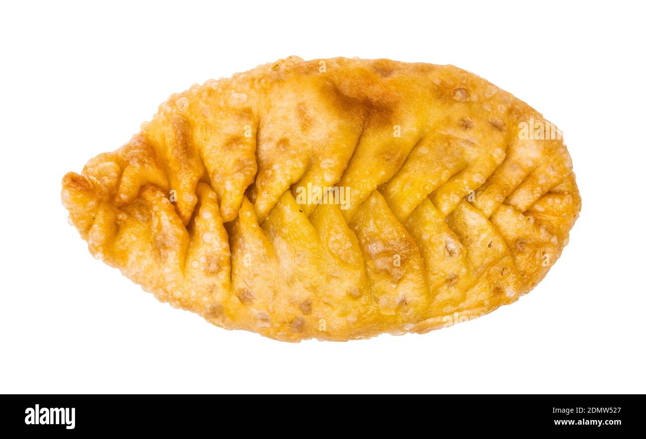 deepfried Khuushuur (fried mongolian dumpling with chopped vegetable