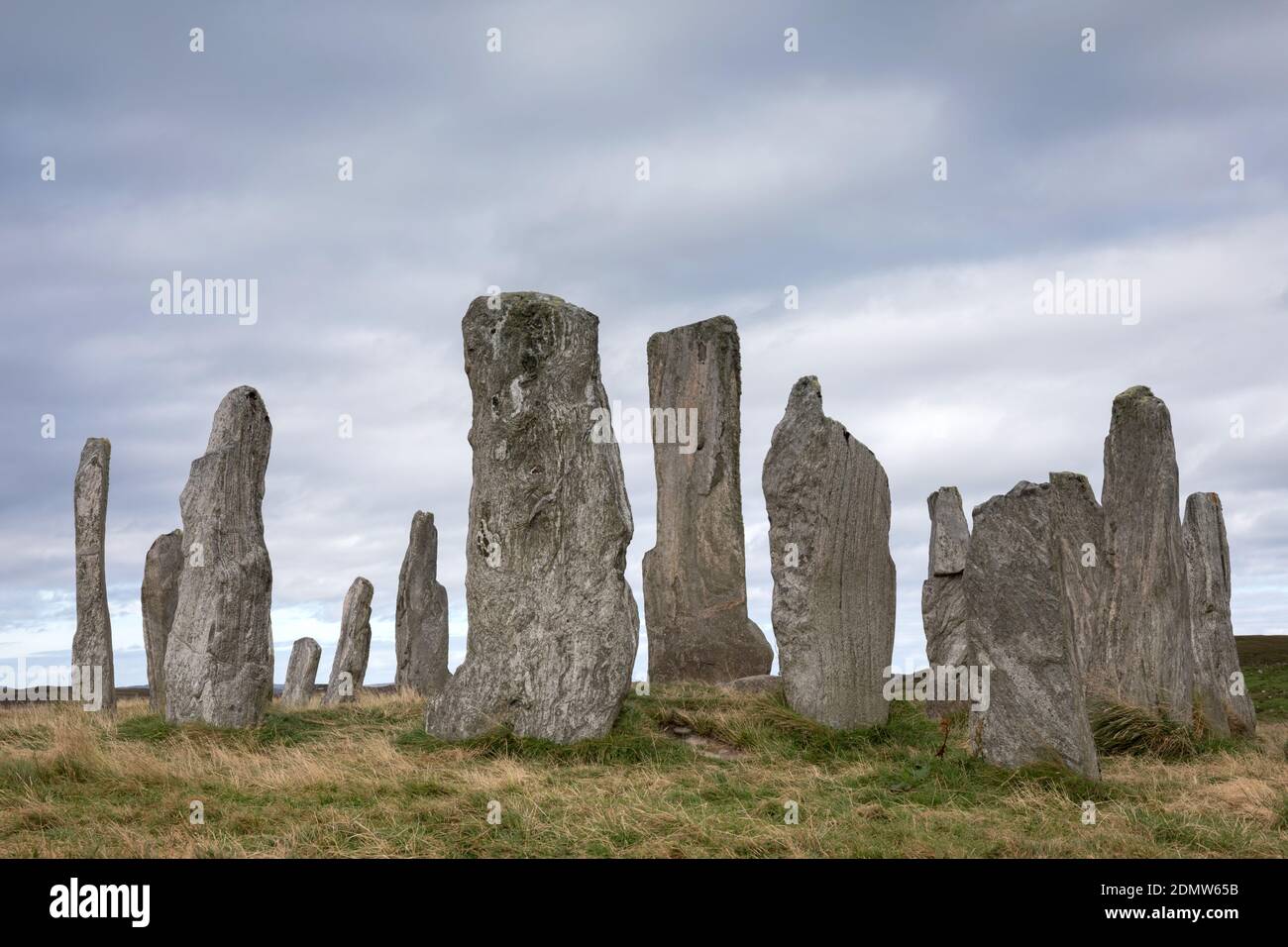 Callanish Standing Stones, Isle of Lewis, Scotland Stock Photo