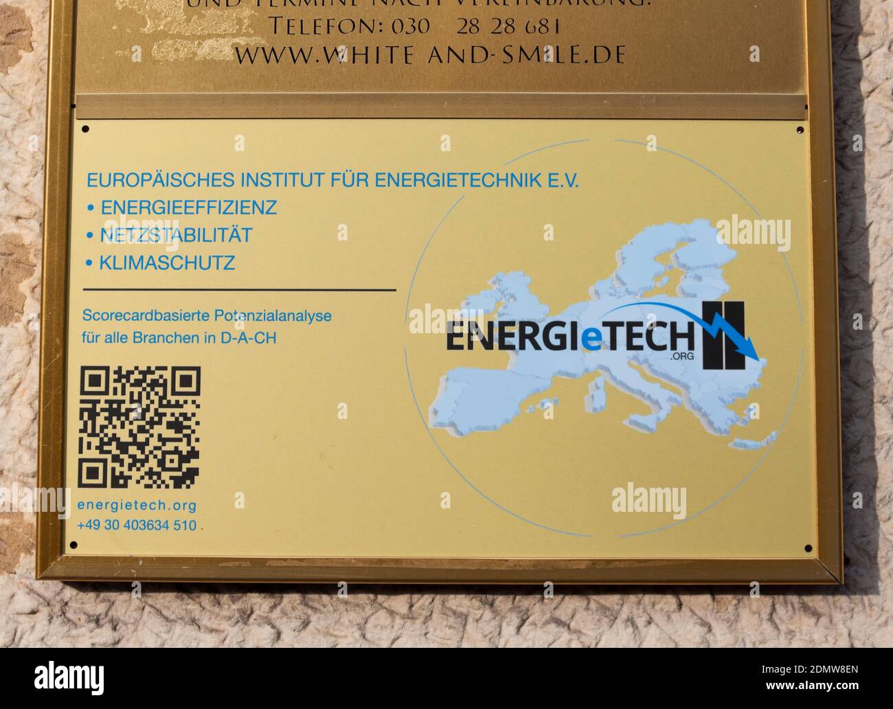 Energietech, European Institute for Energy Technology e.V., Berlin Stock Photo