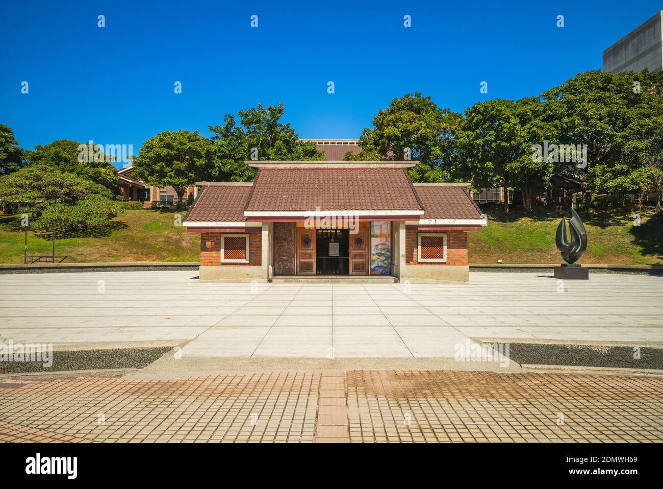 Taichung City Seaport Art Center located in taiwan Stock Photo