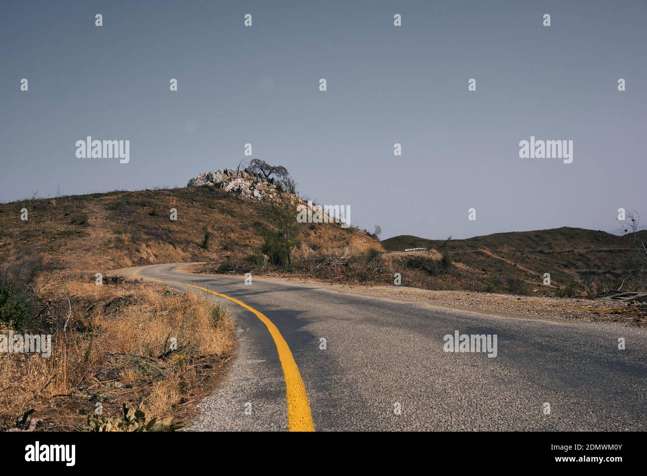 Empty road in nature hi-res stock photography and images - Alamy