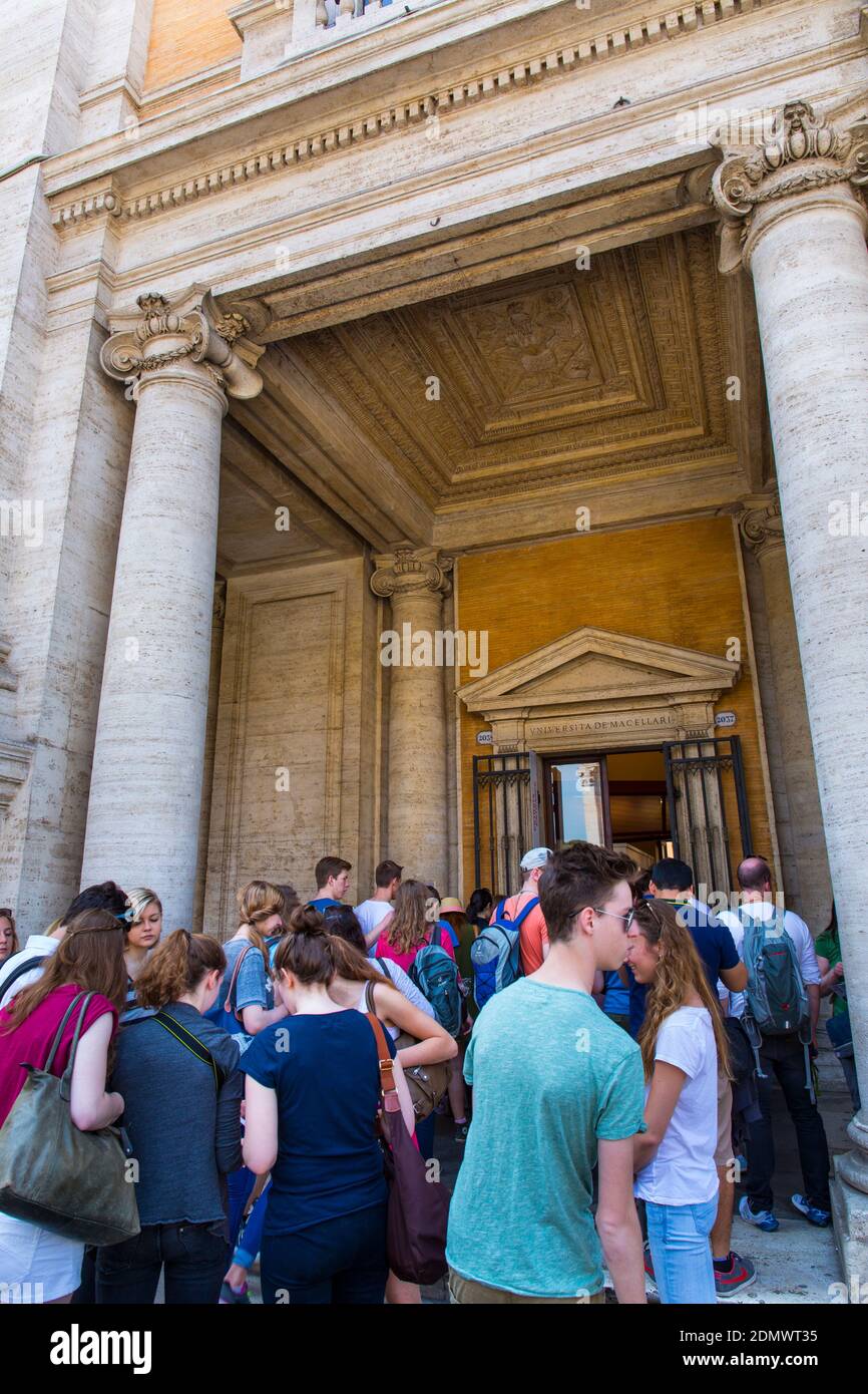 San Pietro in Vincoli Church, Rome, Italy, Europe Stock Photo