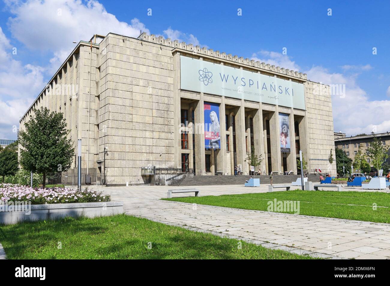 The National Museum in Krakow. The Main Building, at 3 Maja St. Krakow ...