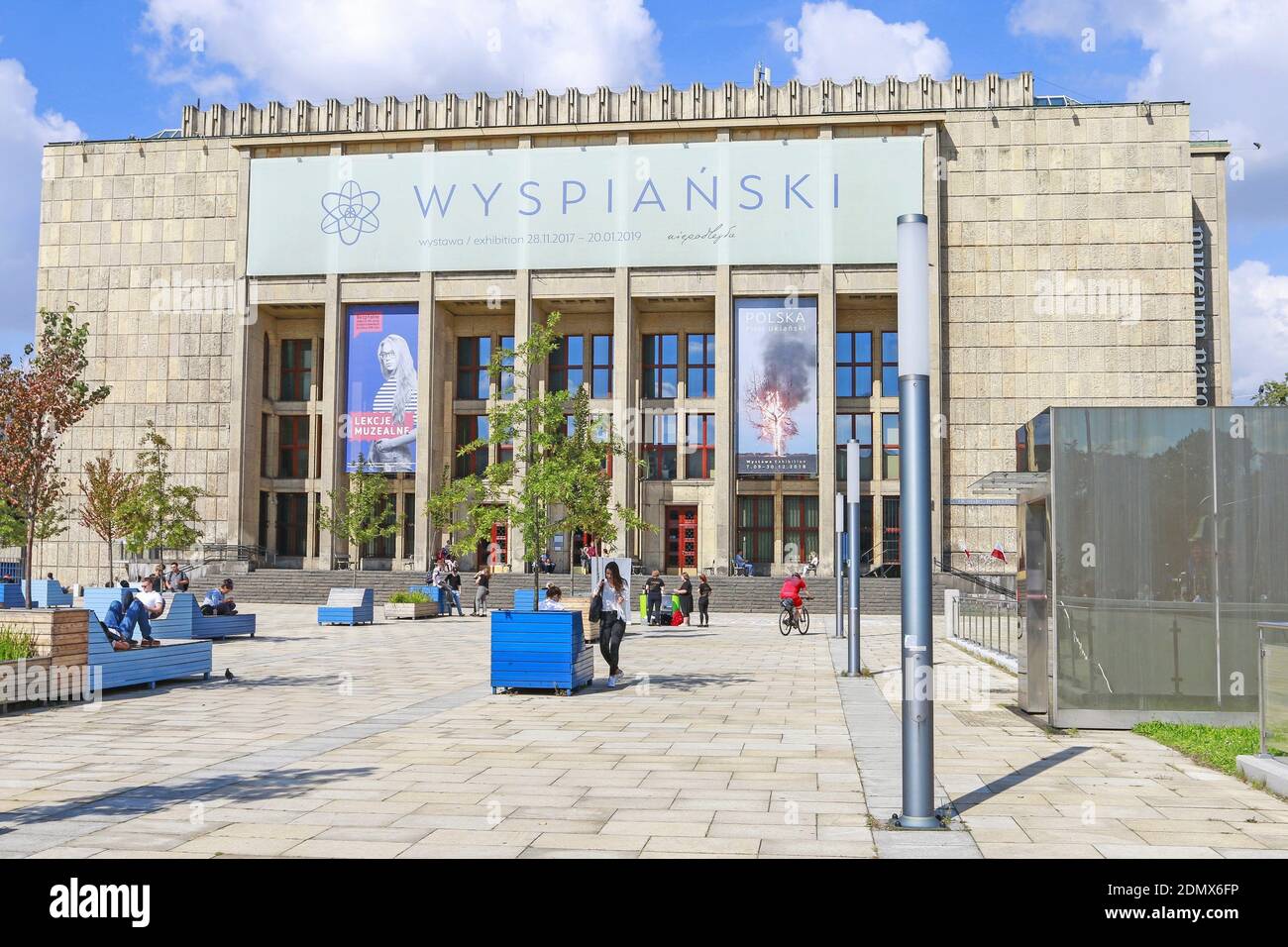 The National Museum in Krakow. The Main Building, at 3 Maja St. Krakow ...