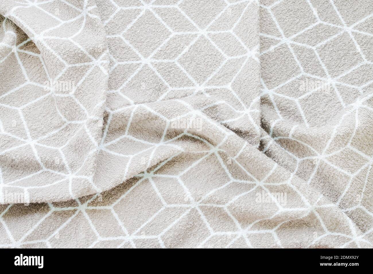 Soft towel fabric. Graphic resources Stock Photo