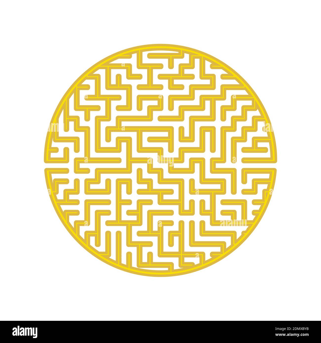 Color round maze. Game for kids and adults. Puzzle for children ...