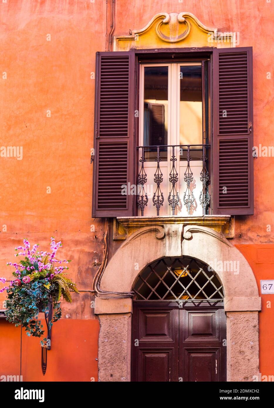 Via Sistina, Rome, Italy, Europe Stock Photo