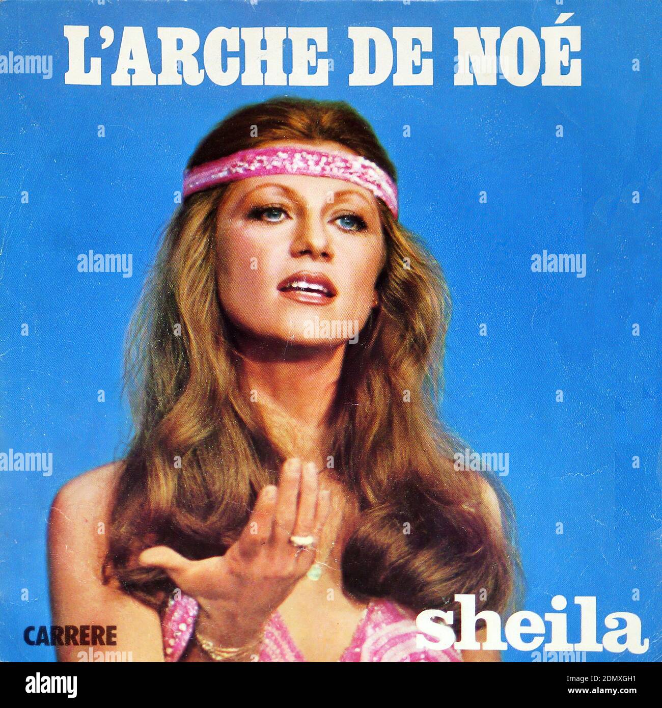 Sheila L'Arche de Noe Une Fille ne Vaut pas une Femme - Vintage Vinyl  Record Cover Stock Photo - Alamy