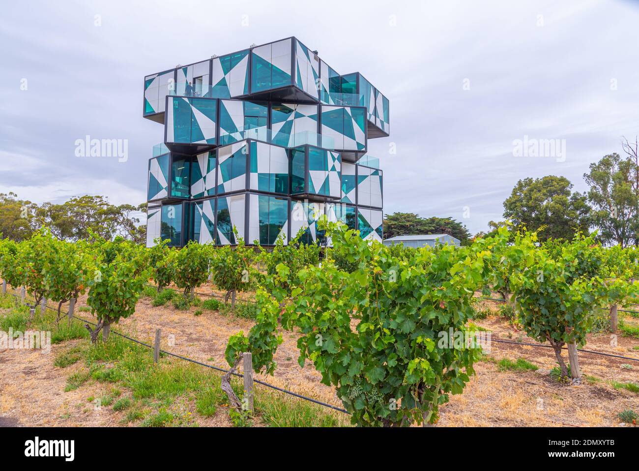MCLAREN VALE, AUSTRALIA, JANUARY 5, 2020 d'Arenberg Cube situated at a