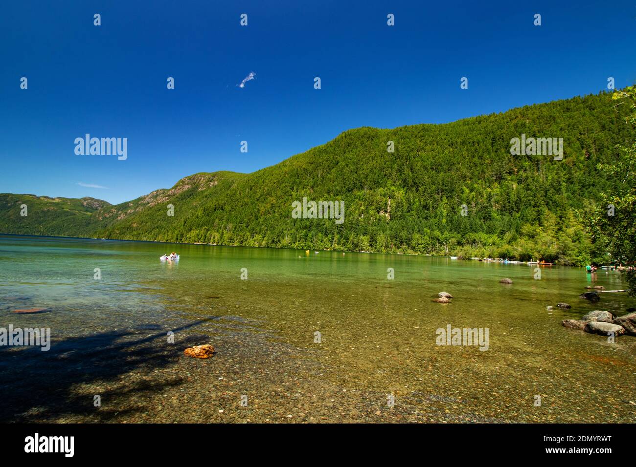 Cabins and camping around Lake Cameron, Vancouver Island, BC. Stunning