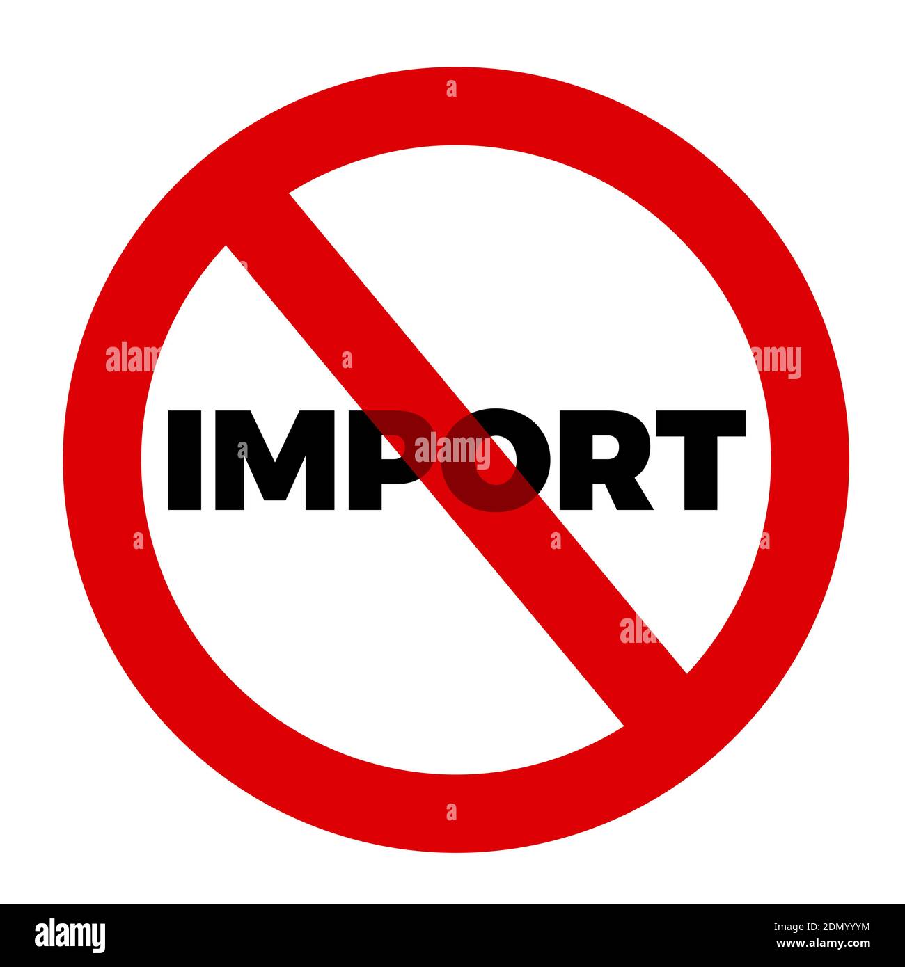 Trade restriction Cut Out Stock Images & Pictures Alamy