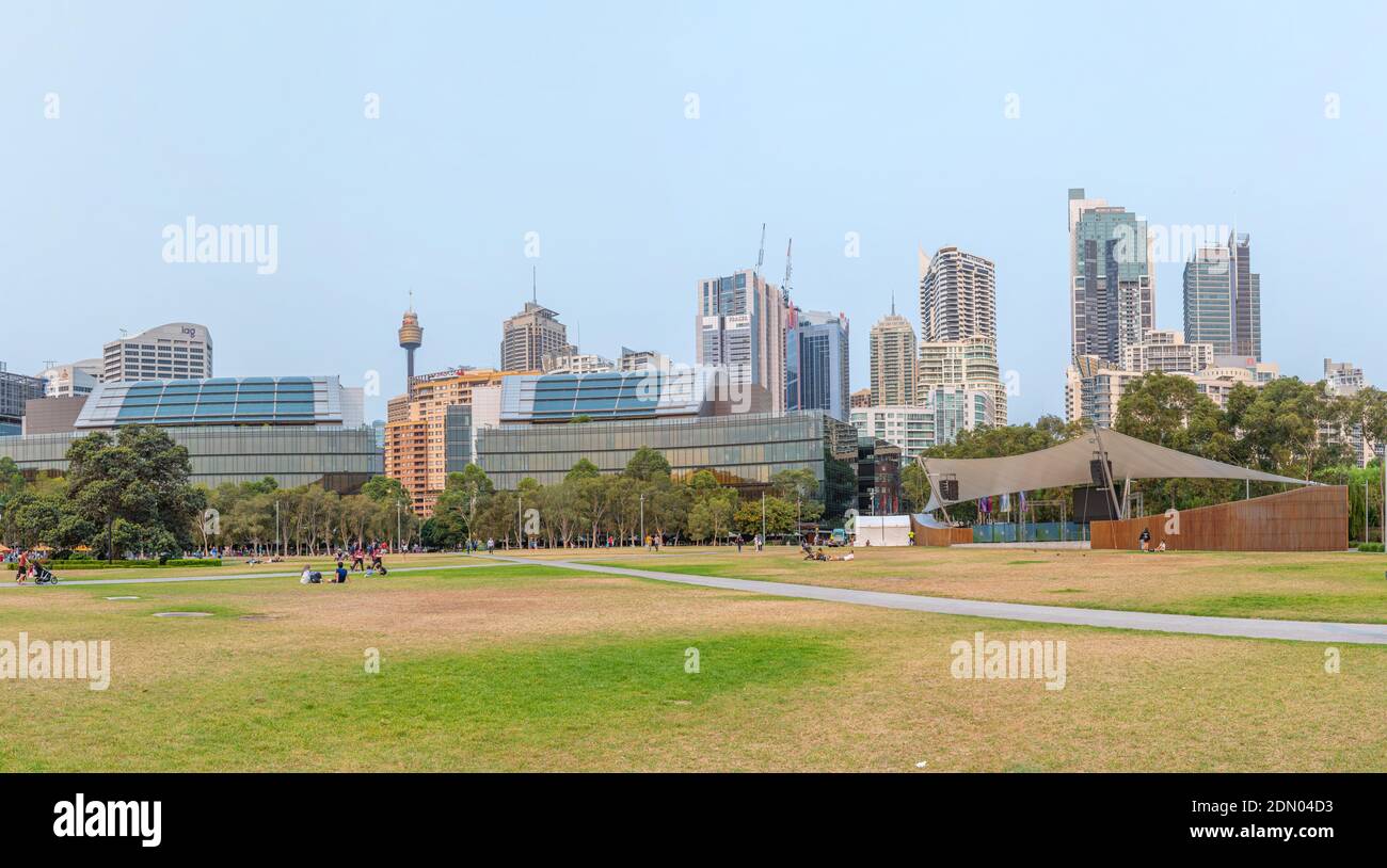 SYDNEY, AUSTRALIA, DECEMBER 30, 2019: Cityscape of Sydney viewed from ...