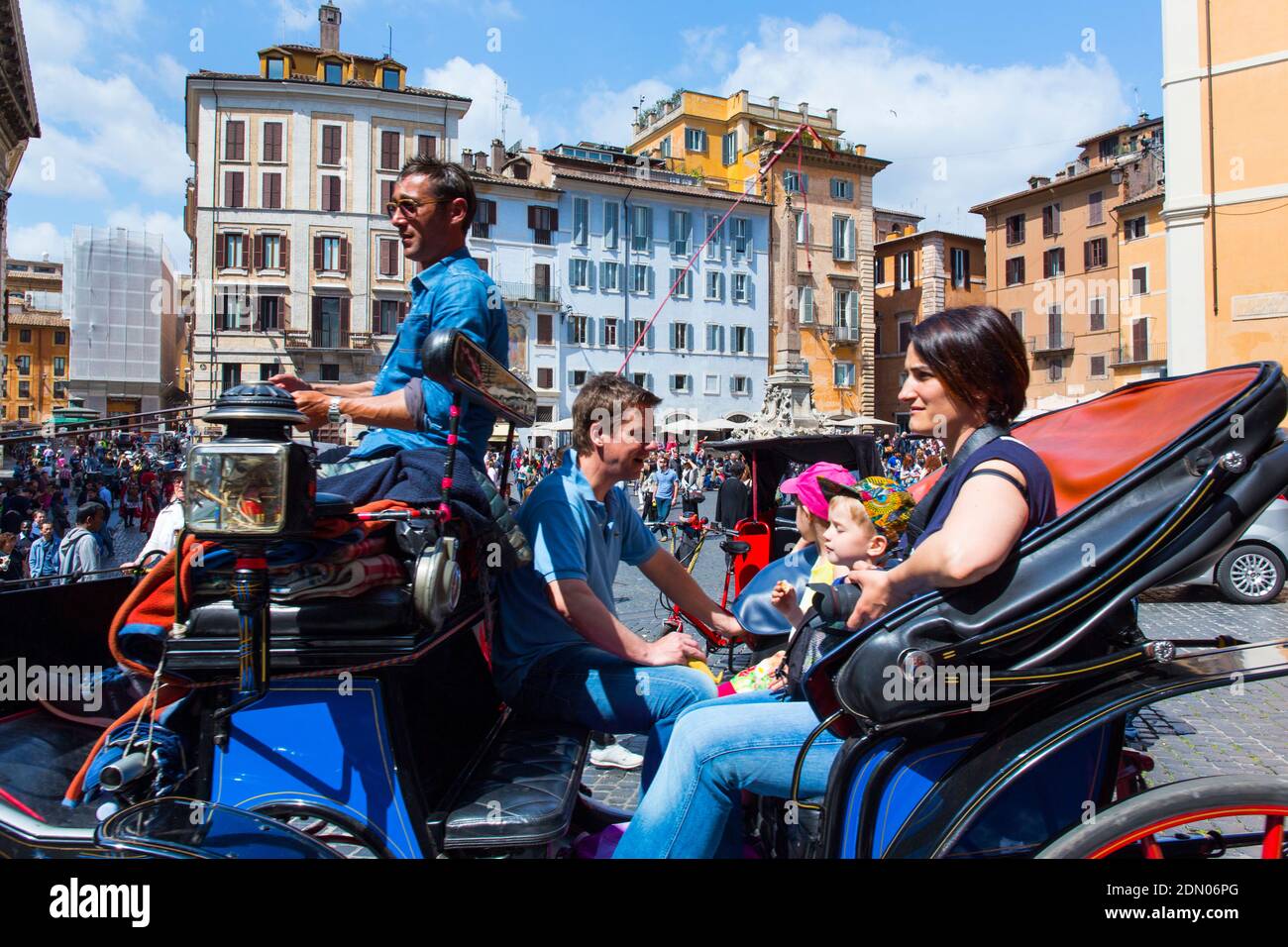 Piazza della Rotonda, Rome, Italy, Europe Stock Photo