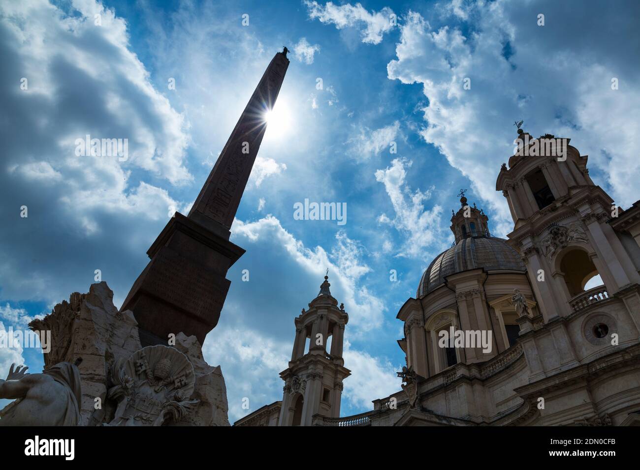 Piazza Navona, Rome, Italy, Europe Stock Photo