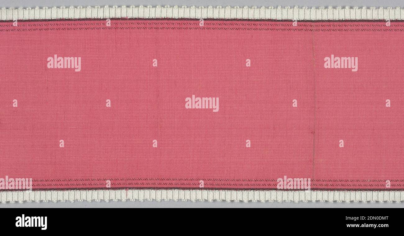 Ribbon, silk, USA, 19th century, woven textiles, Ribbon Stock Photo - Alamy