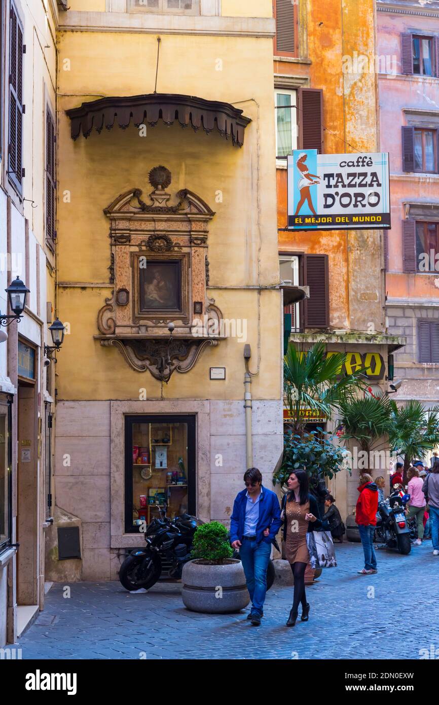 Coffee Shop, Piazza della Rotonda, Rome, Italy, Europe Stock Photo