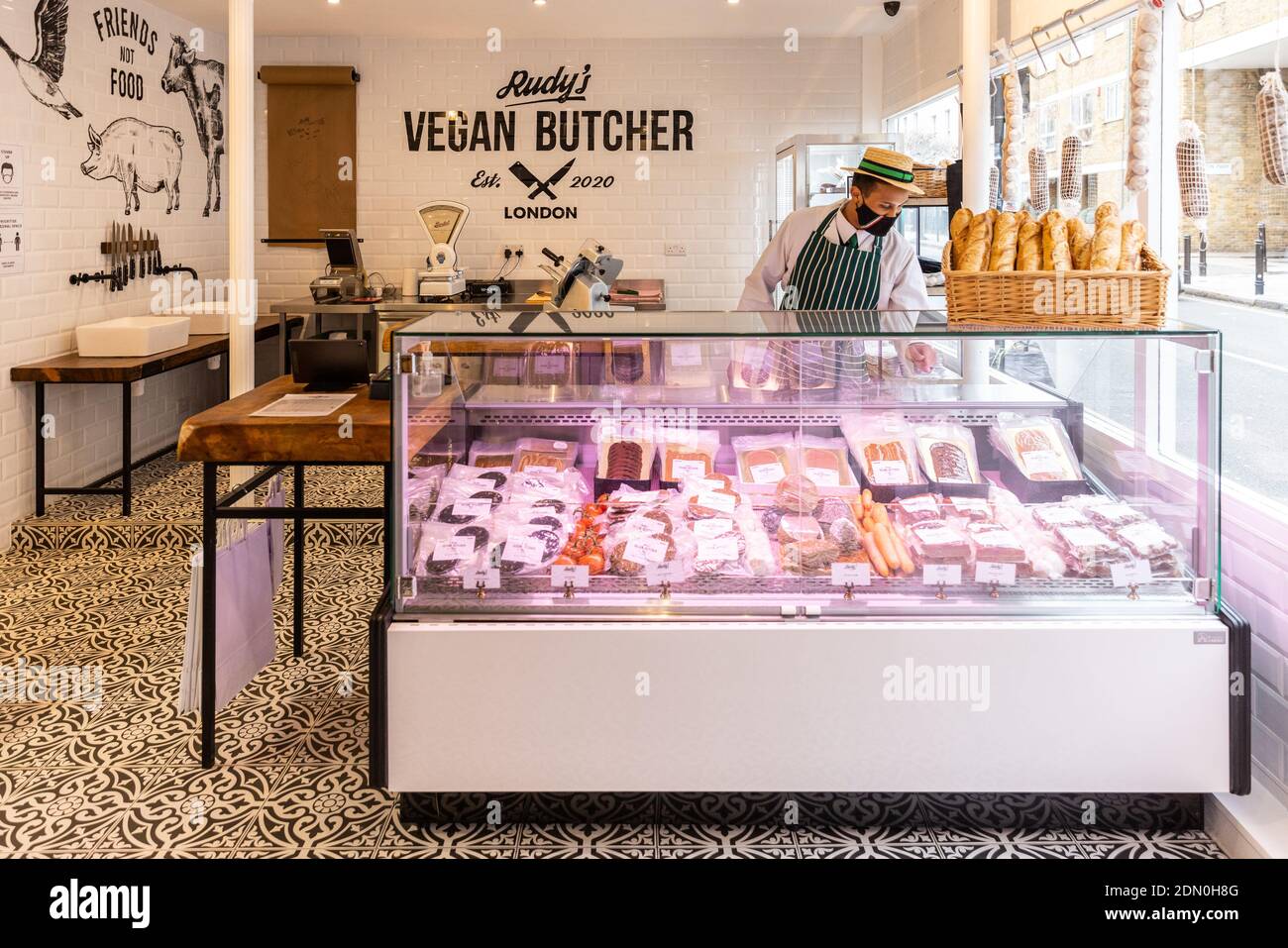Rudys vegan butcher hires stock photography and images Alamy