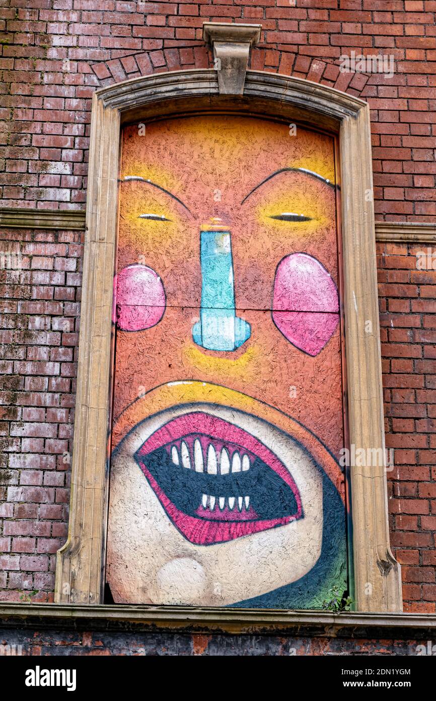 Belfast, Northern Ireland. 30th Apr, 2016. Graffiti and street art on April 30, 2016 in Belfast, Northern Ireland, UK. Stock Photo