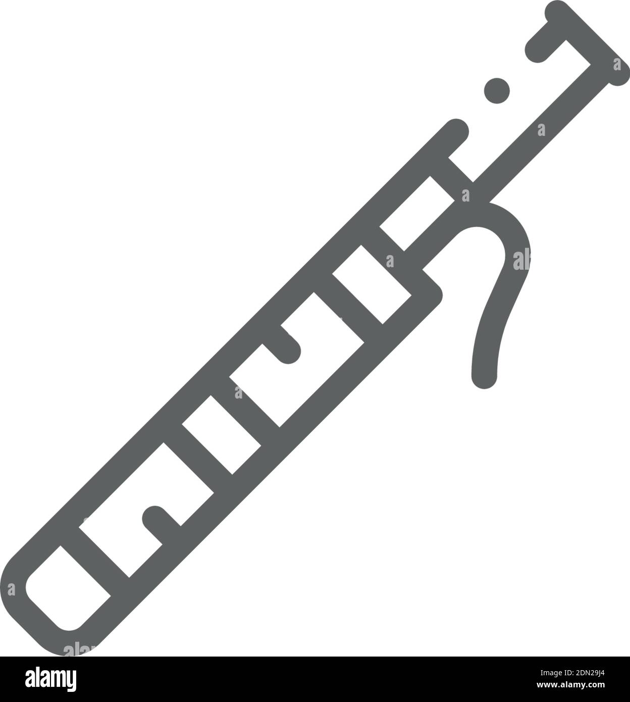 bassoon vector icon modern simple vector illustration Stock Vector Image & Art Alamy