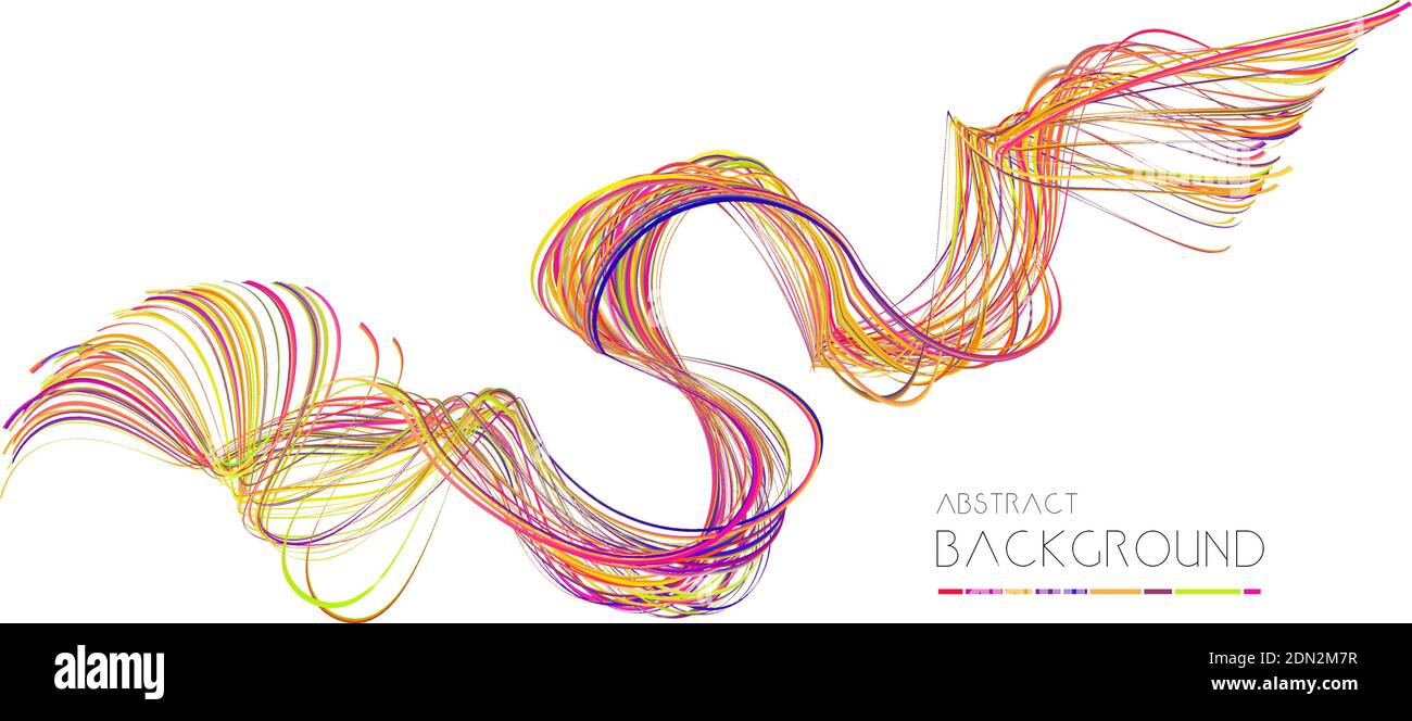 Abstract colorful vector background on white Stock Vector Image & Art ...