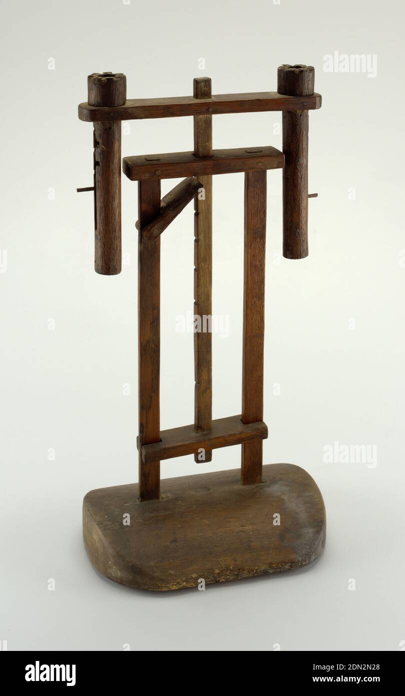 Indian Candlestand Made From Old Seed Drill - 19th Century Indian Candlestand Made From Old Seed Drill - 19th Century