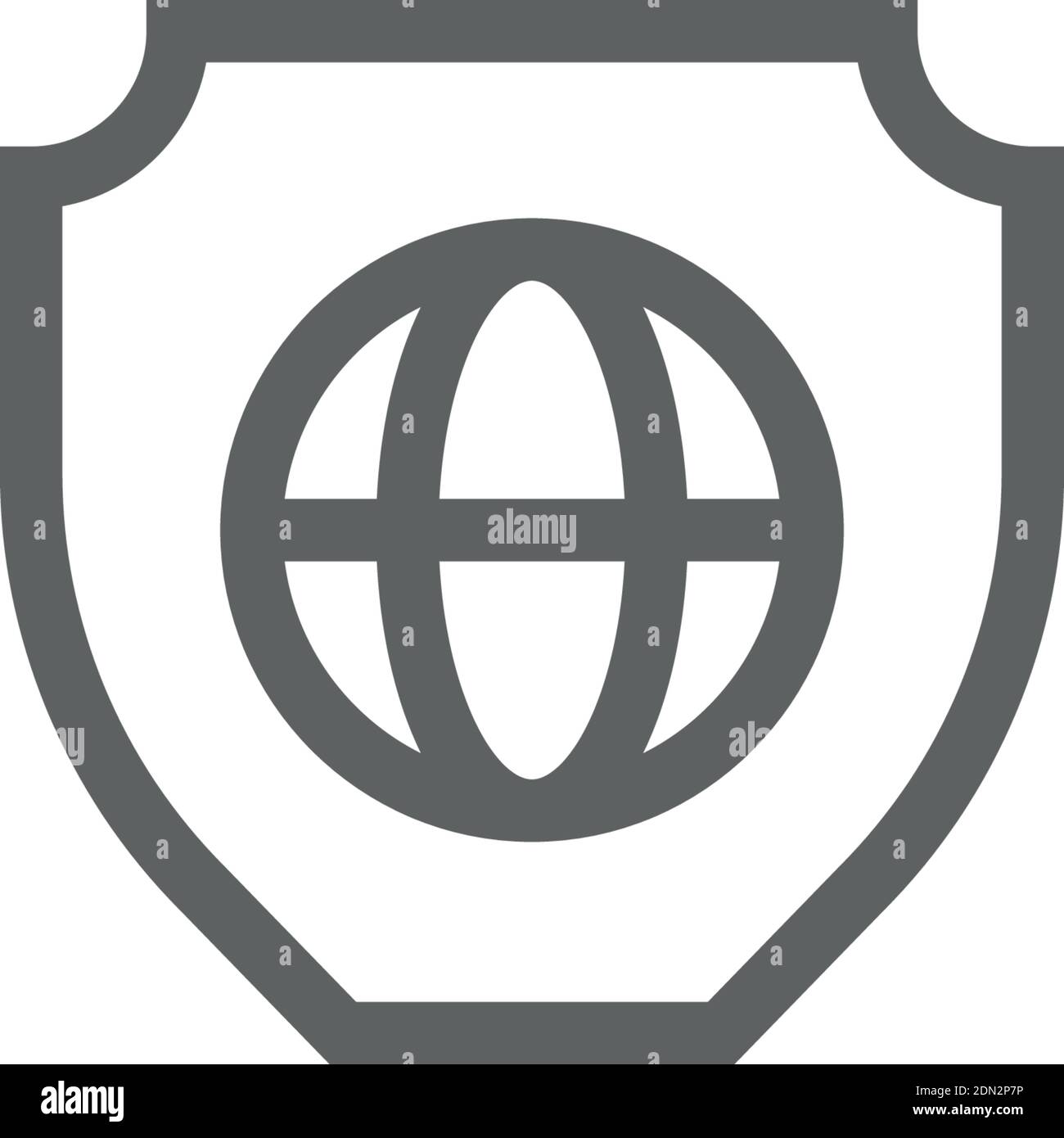 shield vector icon modern simple vector illustration Stock Vector Image ...