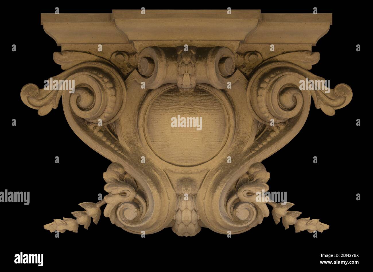 Architectural Ruffles Pattern Elements of architectural decoration of buildings, stucco patterns with ...