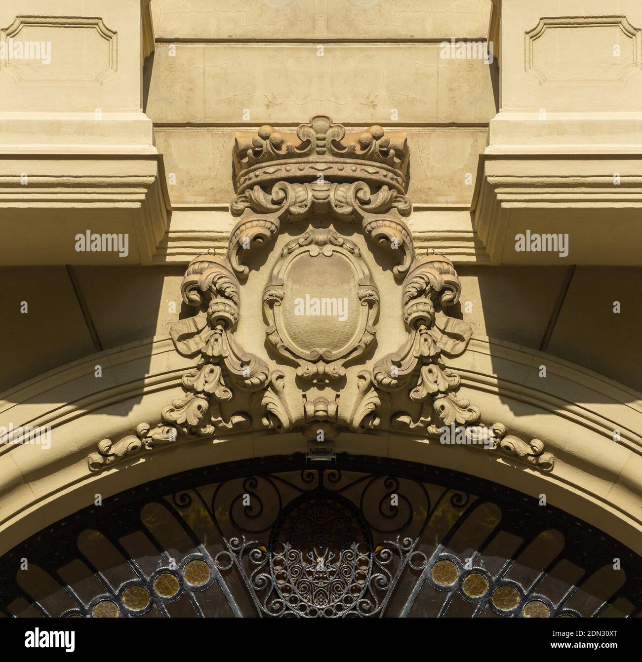 elements of architectural decorations of buildings, plaster moldings ...