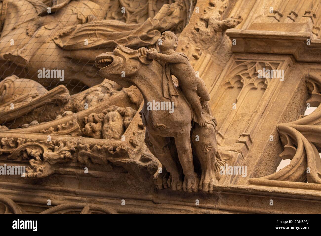 elements of architectural decorations of buildings, plaster stucco ...