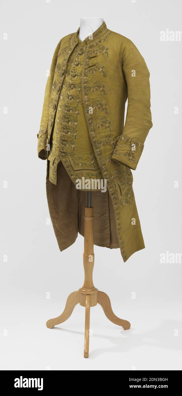Cutaway coat, French