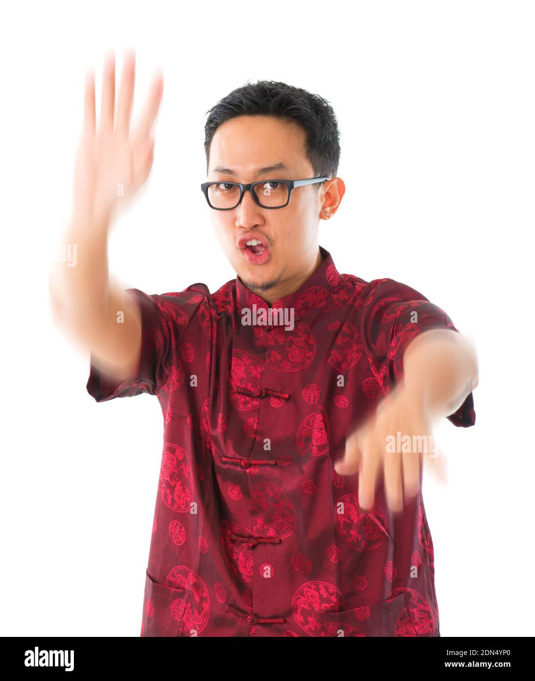 Kung fu white background hi-res stock photography and images - Alamy
