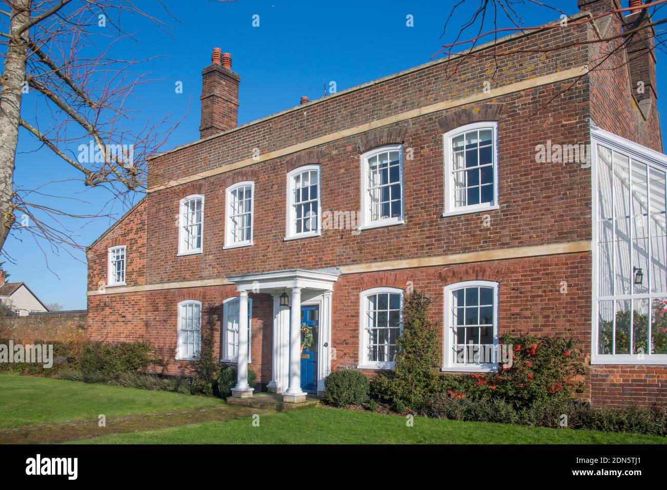 The Limes House Matching Green Essex England Stock Photo Alamy