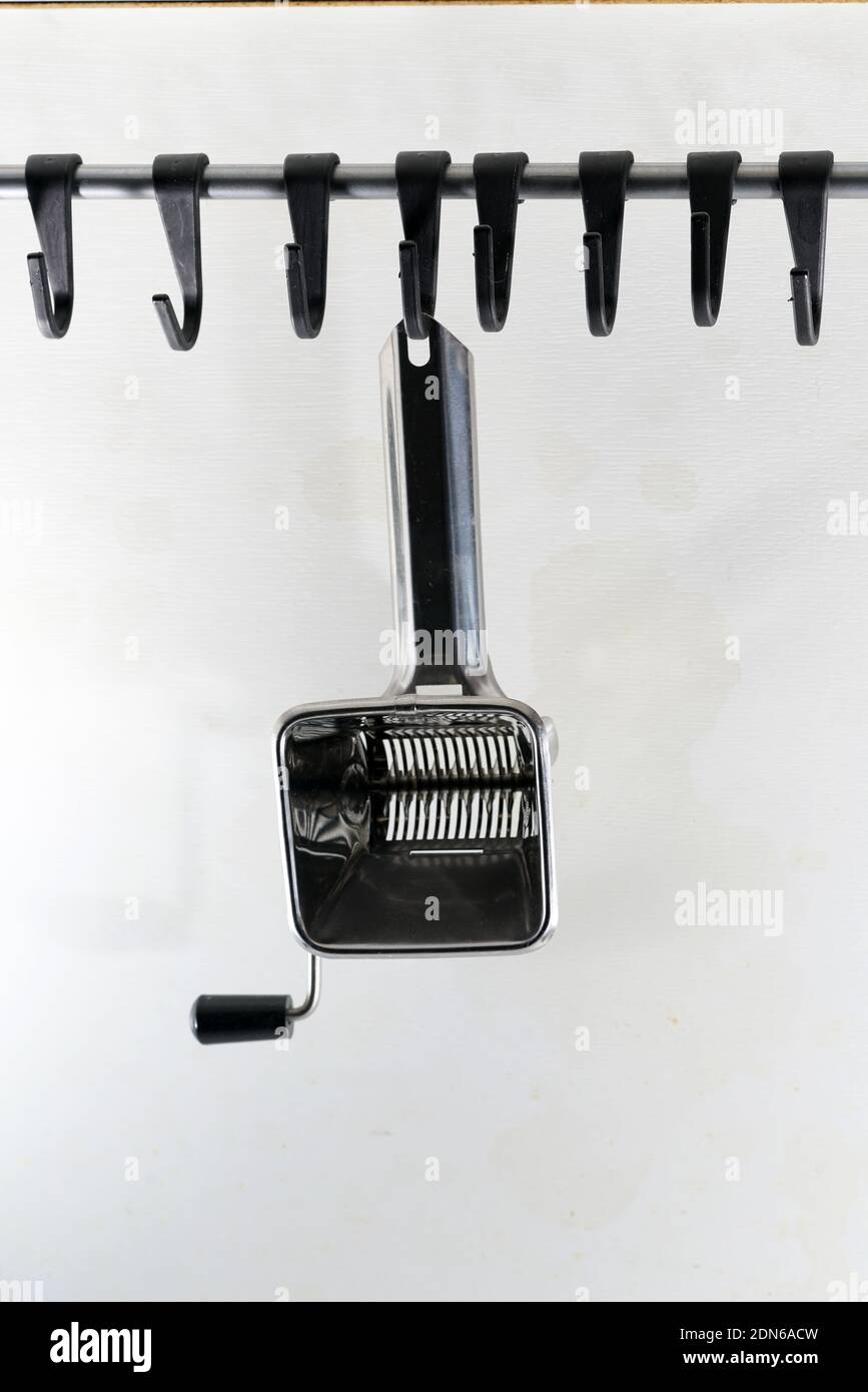 Close-up Of Kitchen Utensil Against White Background Stock Photo