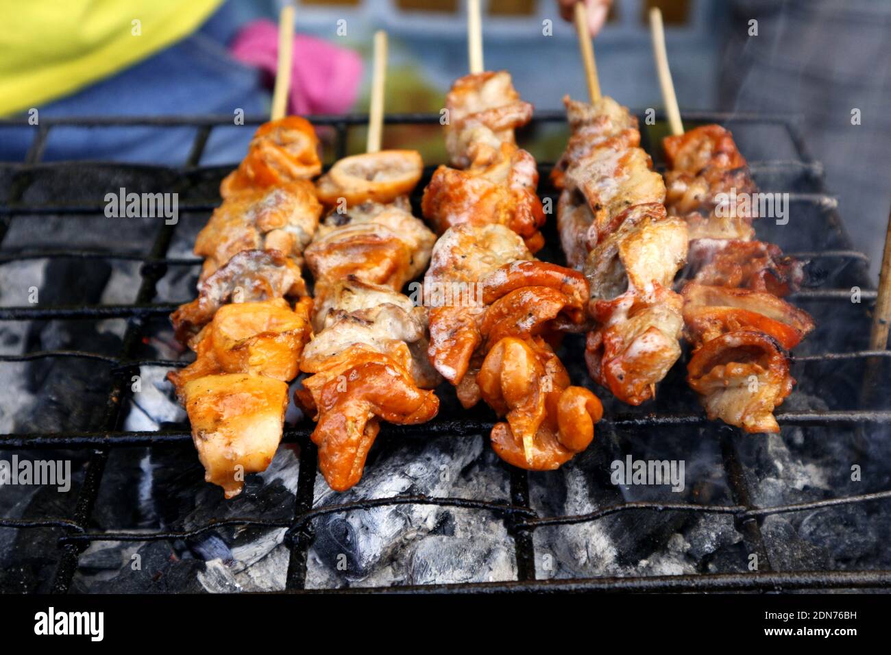 Philippines food barbecue chicken hires stock photography and images