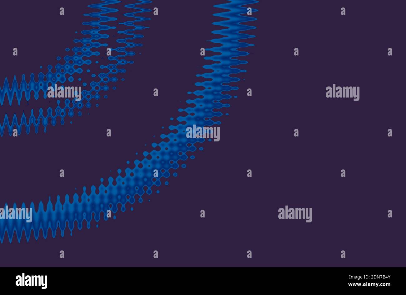 An abstract blue background with blue wave and dot patterns Stock Photo ...