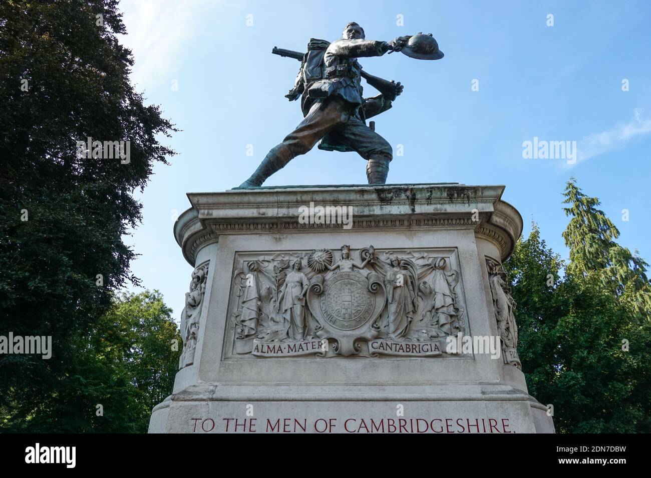 Hills Road War Memorial in Cambridge, England United Kingdom UK Stock Photo
