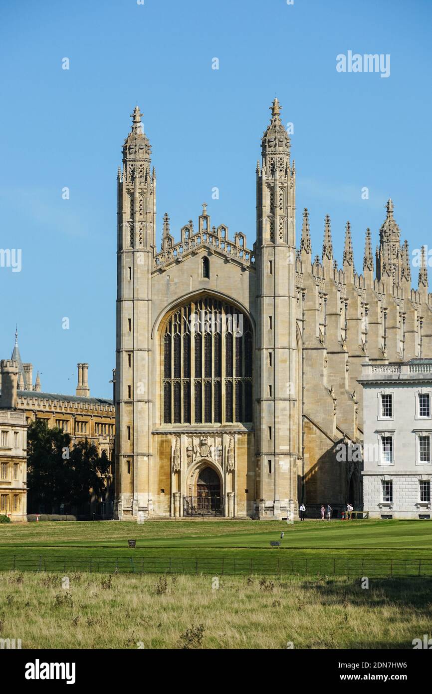 King's College Chapel in the University of Cambridge, Cambridge Cambridgeshire England United Kingdom UK Stock Photo