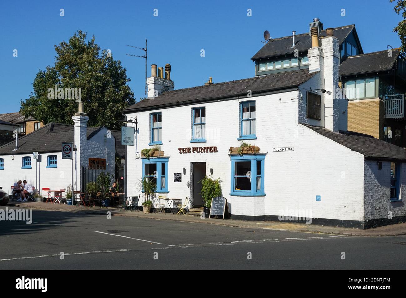 The Punter pub in Cambridge Cambridgeshire England United Kingdom UK Stock Photo