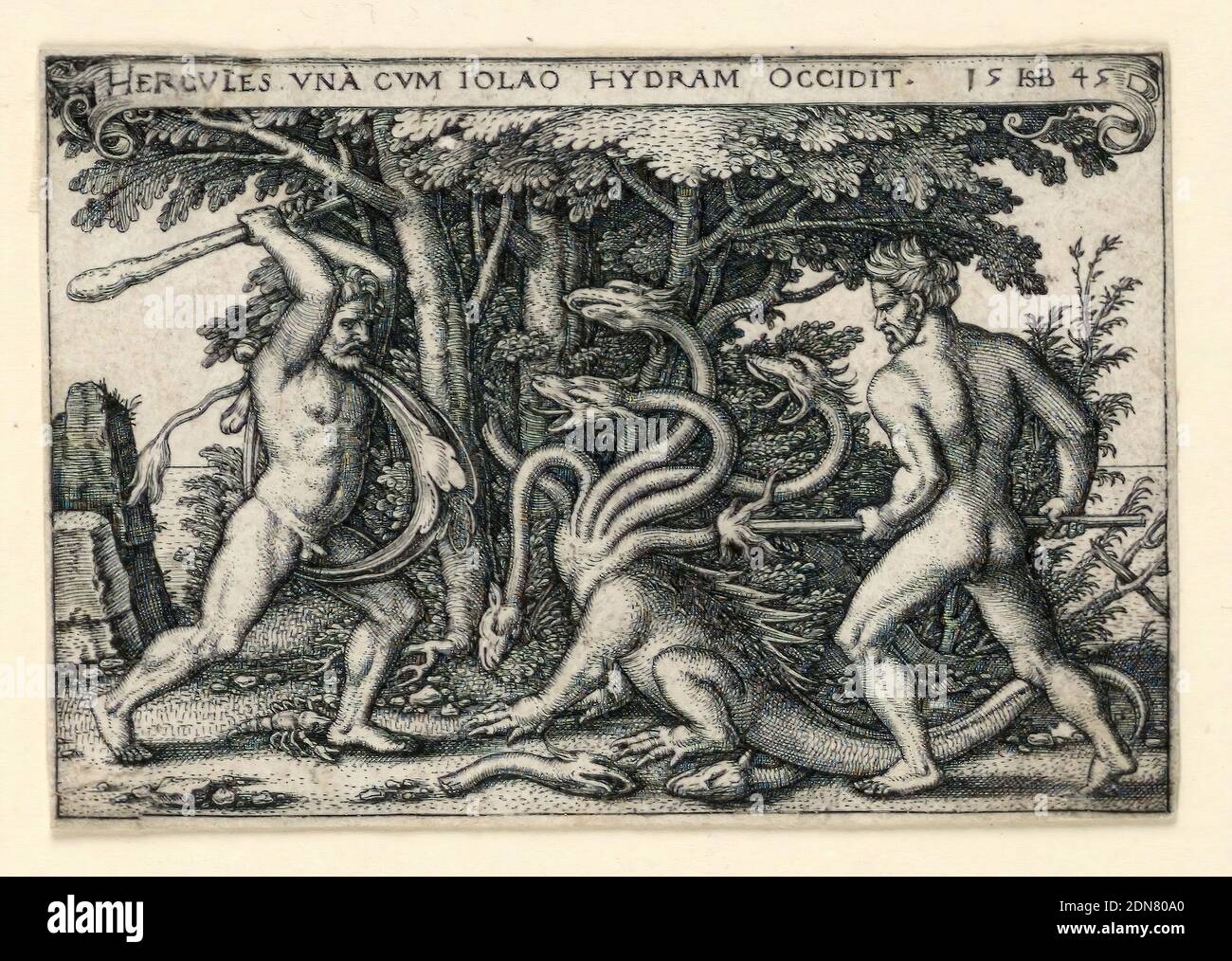 Hercules killing the hydra hi-res stock photography and images - Alamy
