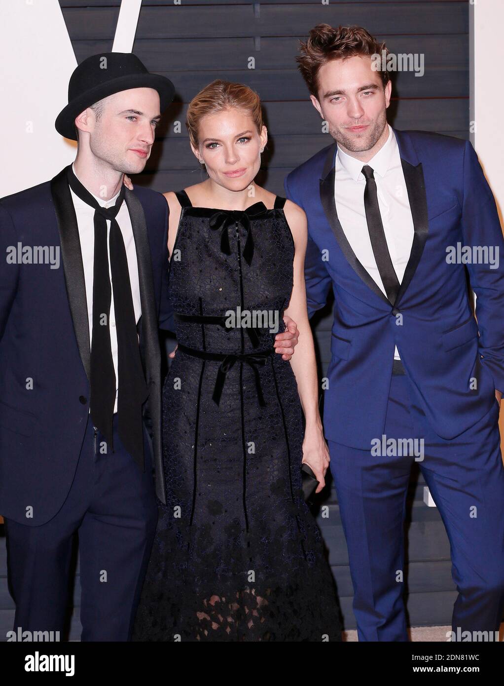 Tom Sturridge, Sienna Miller and Robert Pattinson attend the 2015 ...