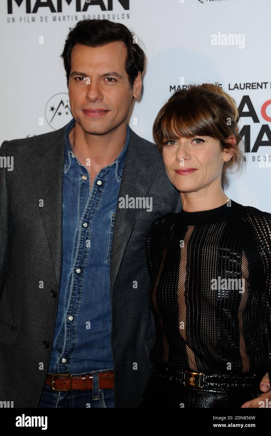 Laurent Lafitte And Marina Fois Attending The Papa Ou Maman Premiere In Paris France On January 26 15 Photo By Aurore Marechal Abacapress Com Stock Photo Alamy