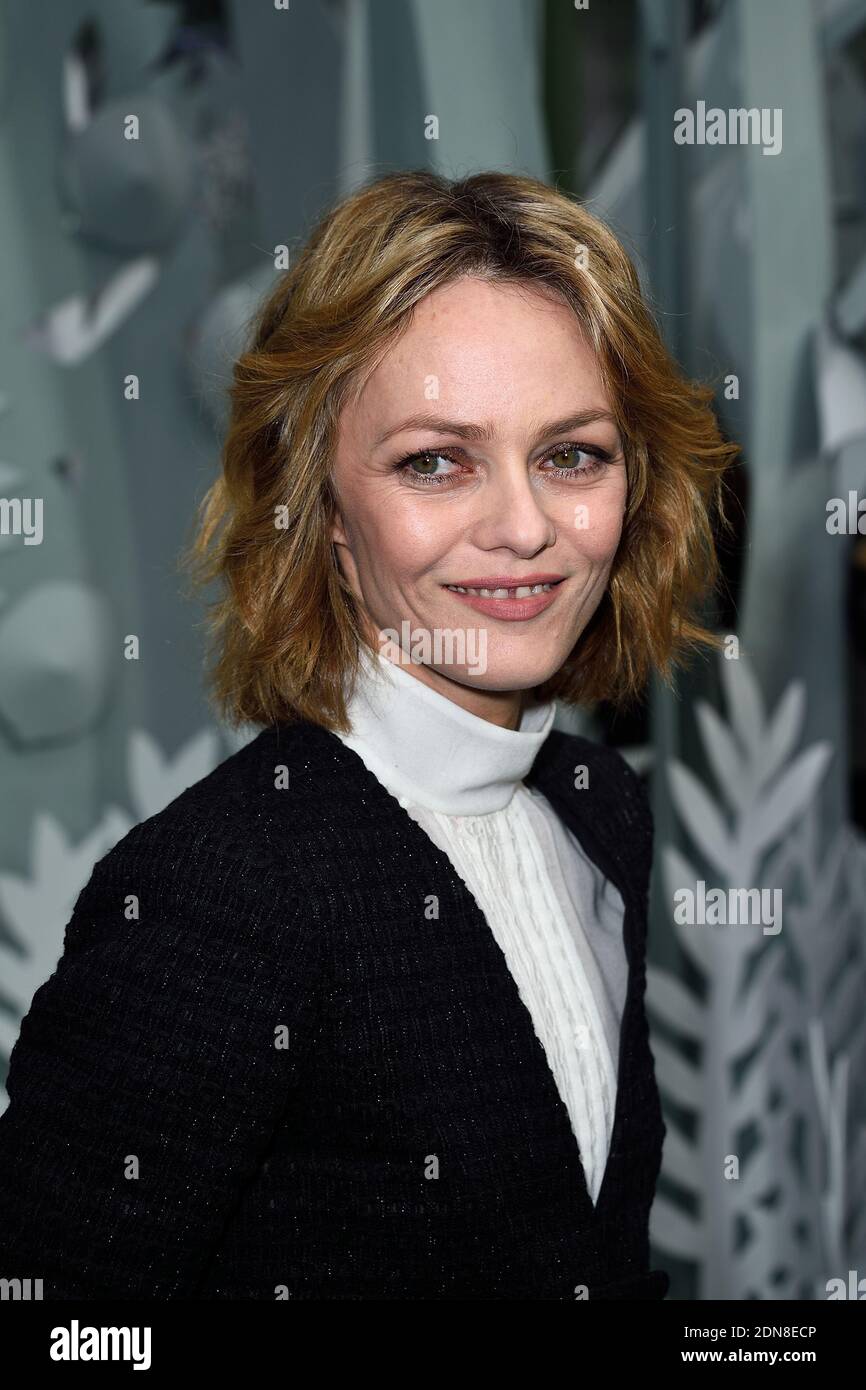 Vanessa Paradis attending Chanel Spring-Summer 2015 Haute-Couture  collection show held at Le Grand Palais in Paris, France, on January 27,  2015. Photo by Nicolas Briquet/ABACAPRESS.COM Stock Photo - Alamy