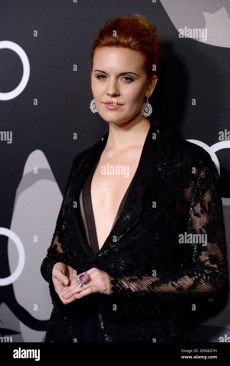 Maggie Grace attends Audi celebrates Golden Globes Week 2015 at Cecconi's Restaurant in Los Angeles, CA, USA, on January 8, 2015. Photo by Lionel Hahn/ABACAPRESS.COM Stock Photo