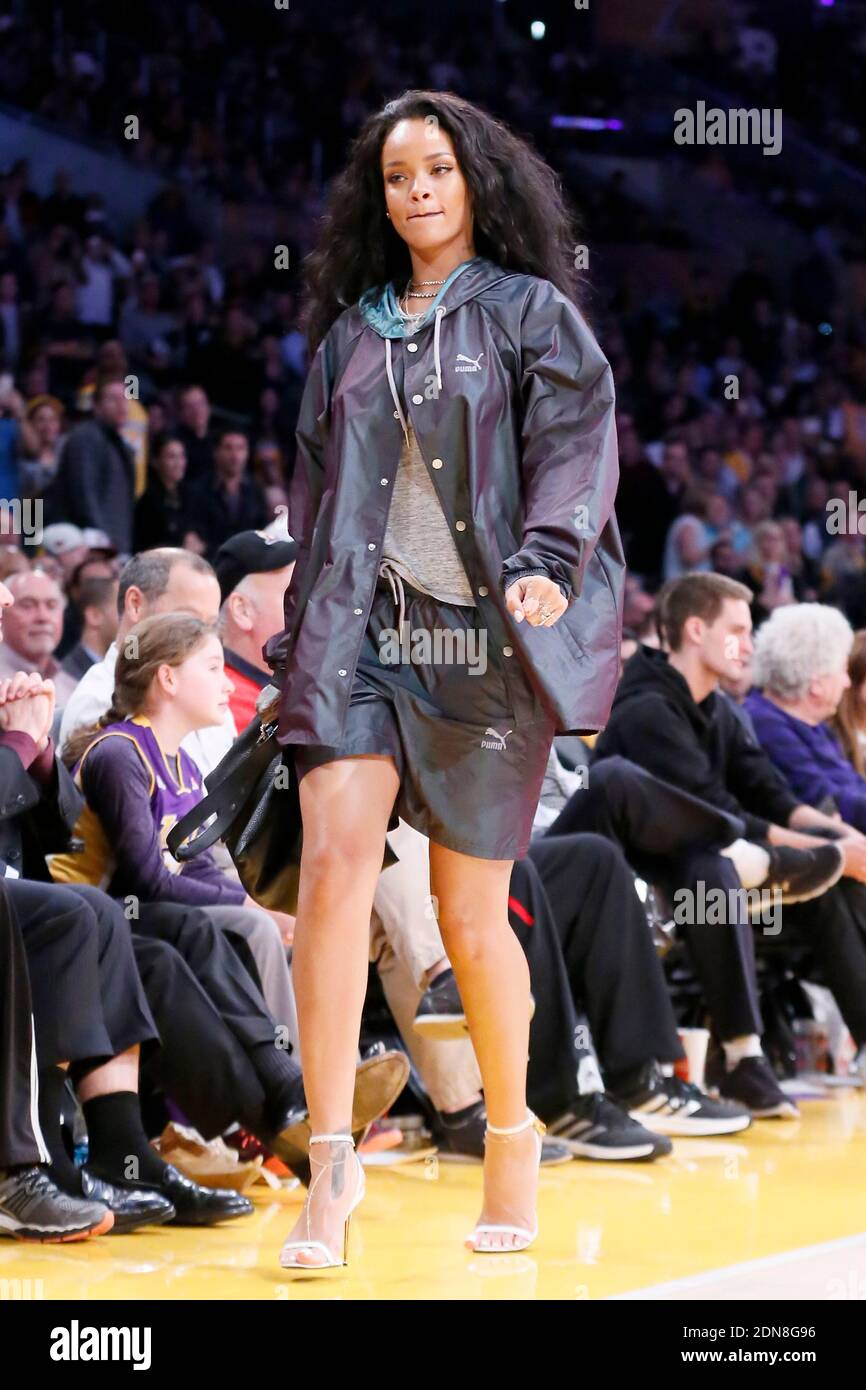15 times Rihanna was the queen of courtside fashion