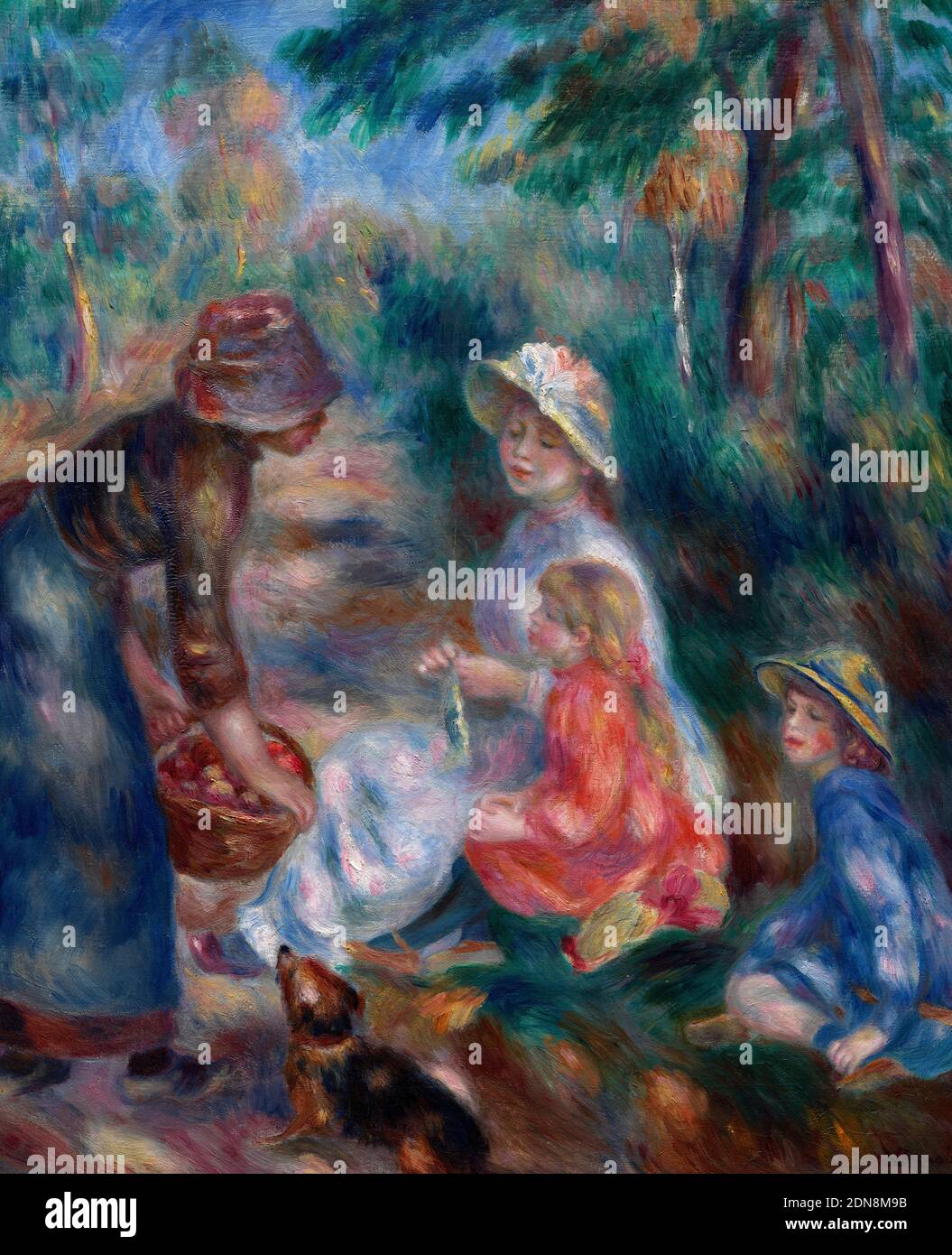 Pierre auguste renoir painting hi-res stock photography and images ..., حجم الصورة 1055x1390