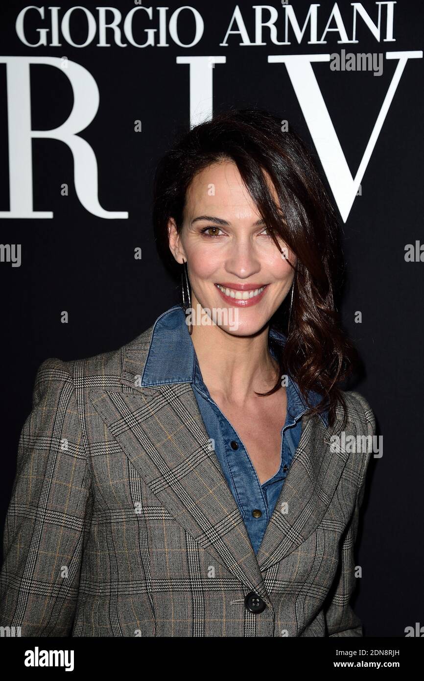 Linda Hardy attending Armani Prive SpringSummer 2015 HauteCouture collection show held