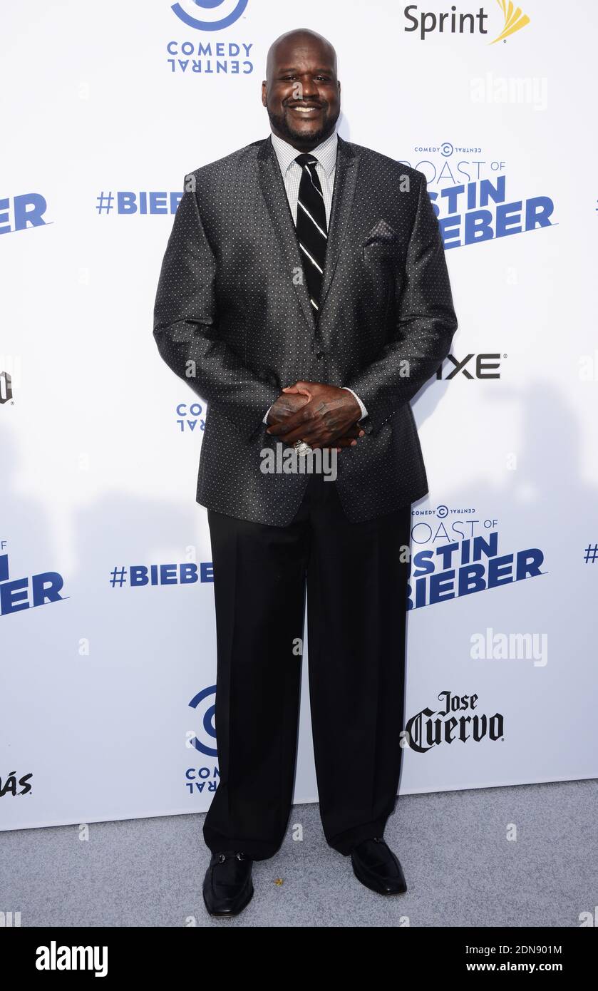 Shaquille O'Neal attends The Comedy Central Roast of Justin Bieber at