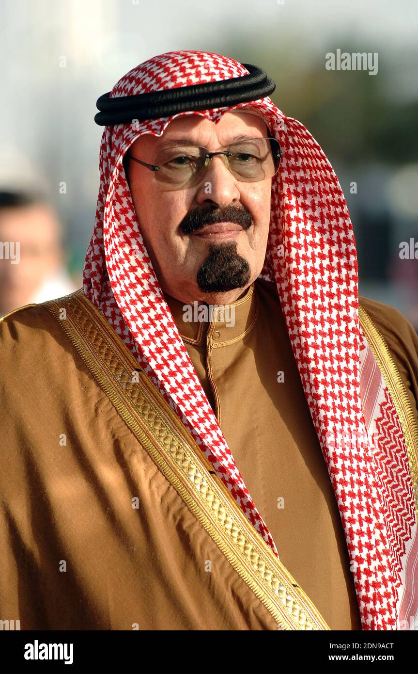 Saudi arabias king abdullah bin hi-res stock photography and images - Alamy