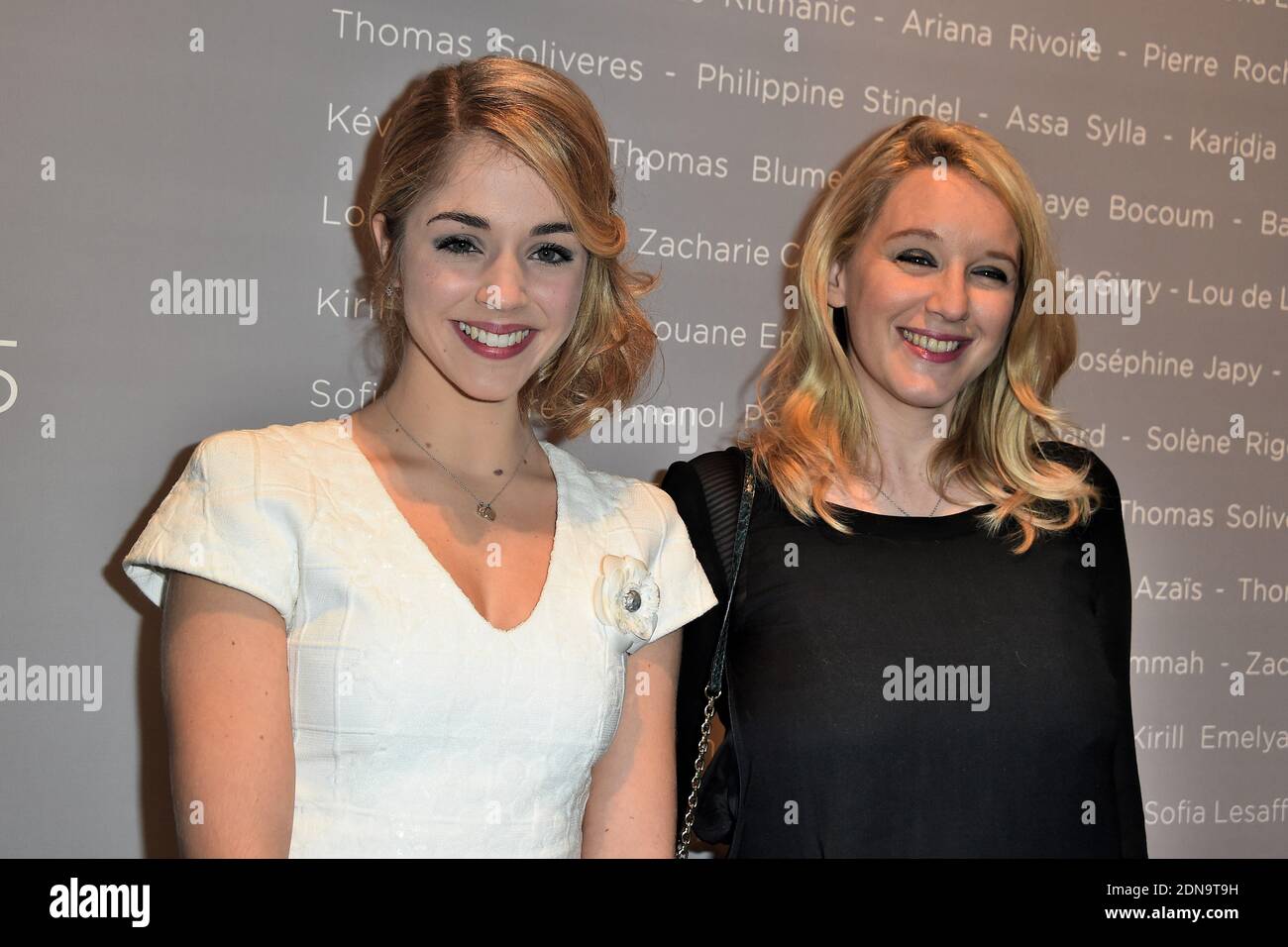 Alice Isaaz and Ludivine Sagnier attending the Cesar 2015 Revelations