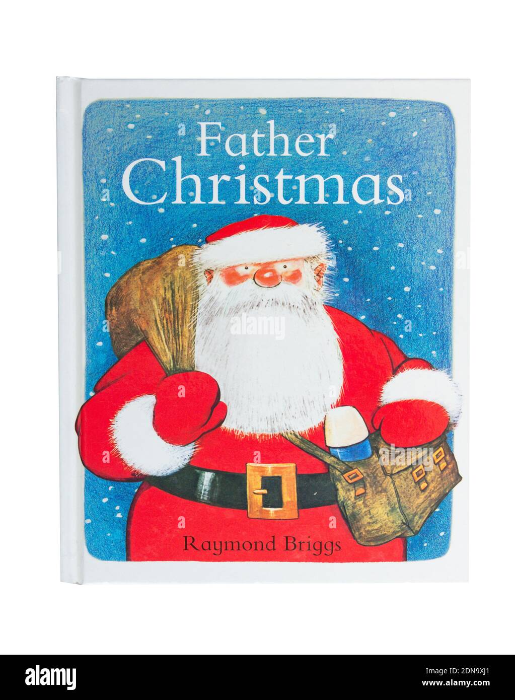 Father Christmas picture book by Raymond Briggs, Greater London, England, United Kingdom Stock Photo